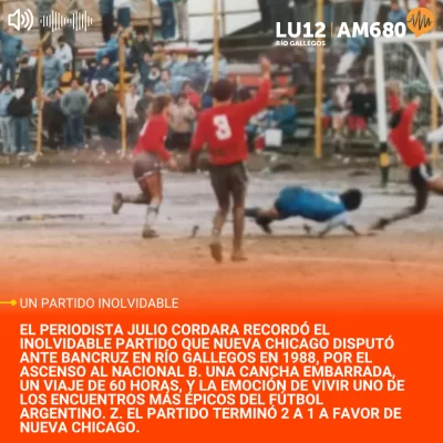 Hace 35 años, entre el barro y la historia: el día que Nueva Chicago visitó a Bancruz