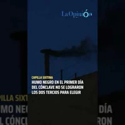 Humo negro en el Vaticano: sin consenso para el sucesor de Francisco