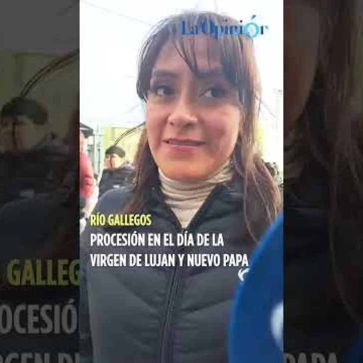 Con León XIV en el corazón: Río Gallegos celebra al nuevo Papa en el día de la Virgen de Luján