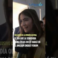 Exclusivo: el día que la senadora Sonia Rojas Decut habló en el AmCham Energy Forum