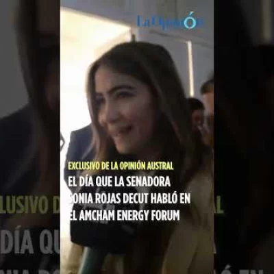 Exclusivo: el día que la senadora Sonia Rojas Decut habló en el AmCham Energy Forum