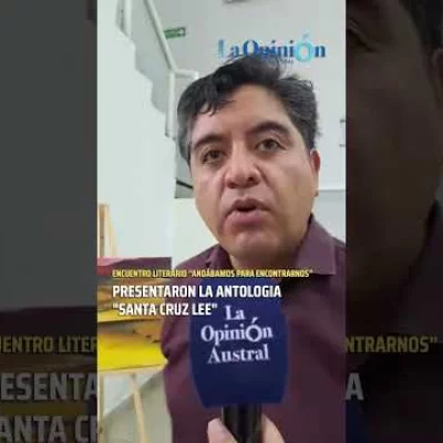 Presentaron la antología “Santa Cruz Lee” en Río Gallegos