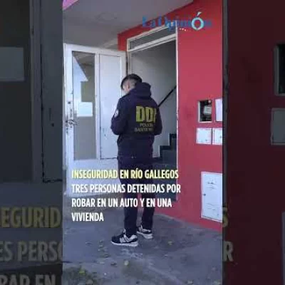 Inseguridad en Río Gallegos: Tres detenidos por robos en auto y vivienda
