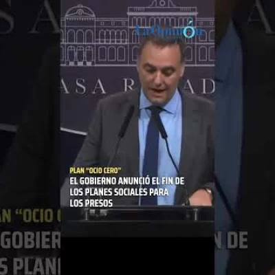 El Gobierno anunció el fin de los planes sociales para presos