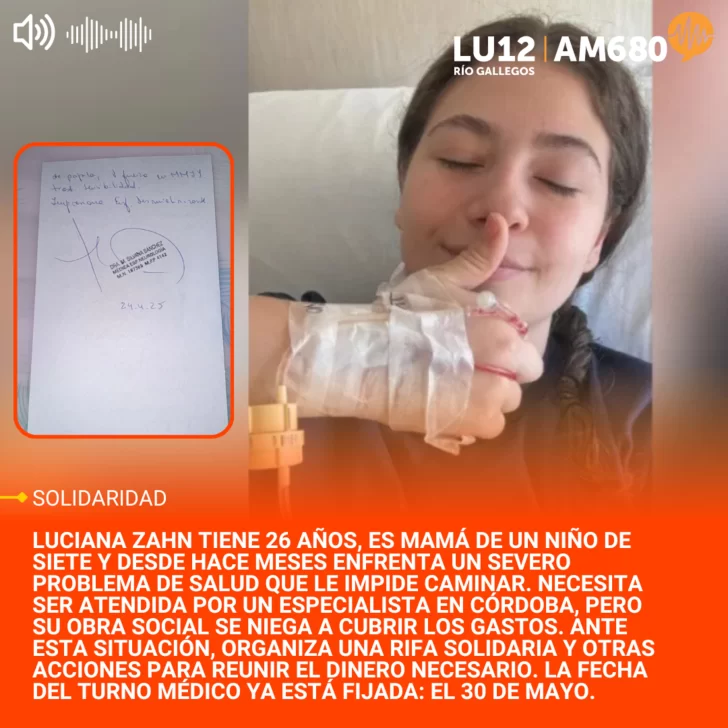 Organiza una rifa para costear su tratamiento: su obra social le negó la derivación