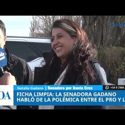 Ficha Limpia: la senadora Gadano habló de la polémica entre el PRO y La Libertad Avanza