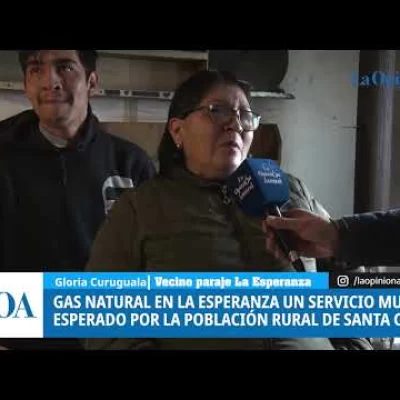 Gloria Curuguala: “En La Esperanza nos arreglábamos como podíamos porque no hay de dónde sacar leña”