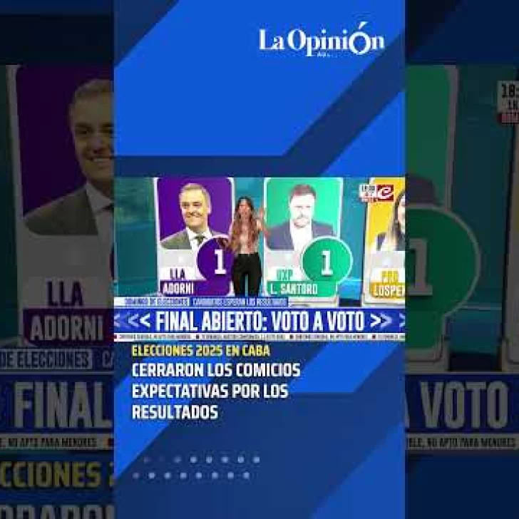 Así cerraron los comicios en CABA