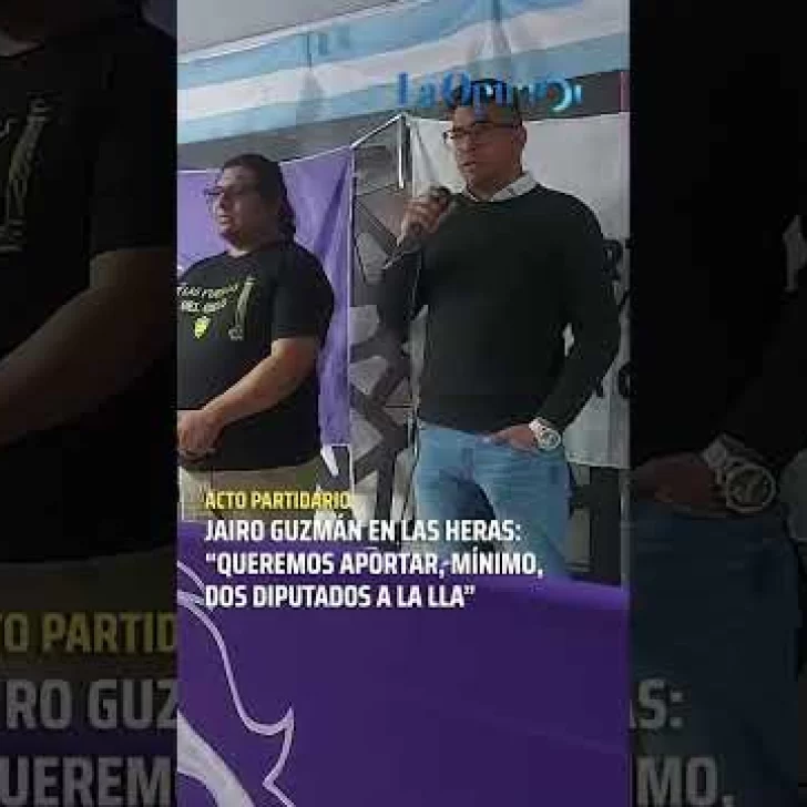 Jairo Guzmán afirmó que “queremos aportar, mínimo, dos diputados a la LLA”