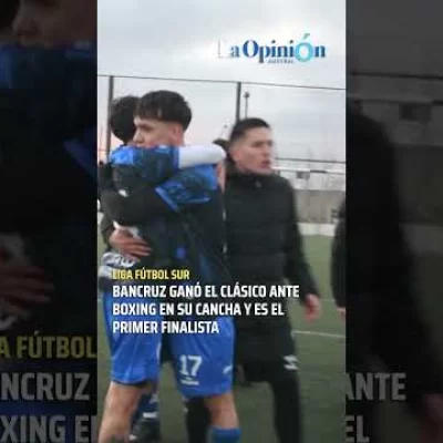Bancruz se impuso a Boxing y es finalista de la Liga de Fútbol Sur