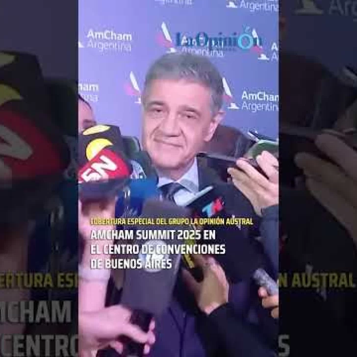 Elecciones: Jorge Macri reconoció en la AmCham Summit 2025 que “hay un mandato de cambio” en CABA