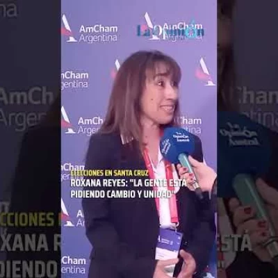 Elecciones en Santa Cruz: Roxana Reyes pidió “cambio y unidad”