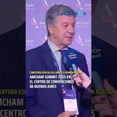 Gustavo Menna presente en AmCham Summit 2025