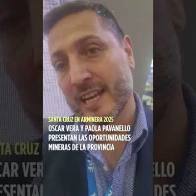 Santa Cruz está presente en la Arminera, la feria de minería más importante del país