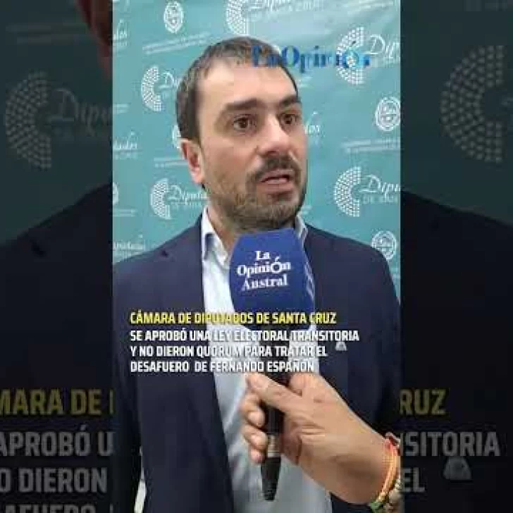 Aberastain tras la sanción de la nueva ley electoral: “Pudimos construir el consenso que buscábamos”