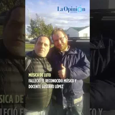 El adiós a Gustavo López, el músico santacruceño fallecido