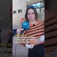 A una argentina le depositaron por error más de $500 millones y los gastó en horas