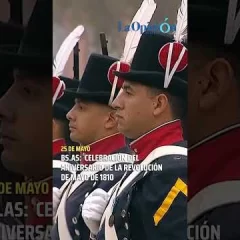 Comenzaron los actos por el 215° aniversario de la Revolución de Mayo en Buenos Aires