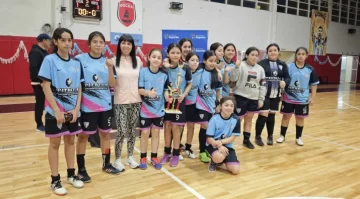 Futsal femenino de menores en el Juan Bautista Rocha