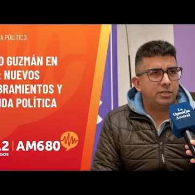Jairo Guzmán en LU12: nuevos nombramientos y agenda política
