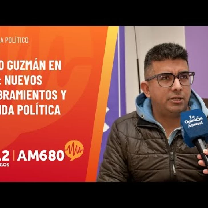 Jairo Guzmán en LU12: nuevos nombramientos y agenda política