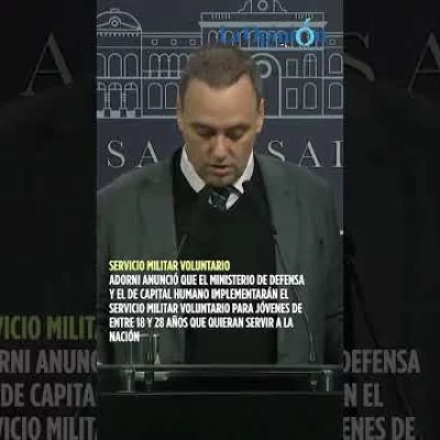 Servicio Militar Voluntario para jóvenes de 18 a 28 años