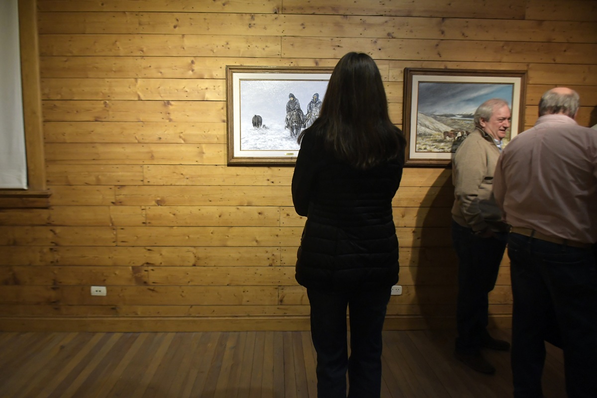  La muestra se puede visitar hasta el 1° de junio. Foto: José Silva/La Opinión Austral