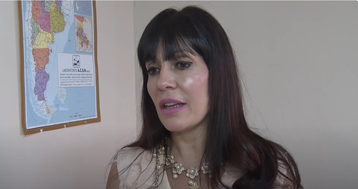  Karina Saúl, vocal por la Minoría Política del Tribunal de Cuentas, autora de la denuncia.
