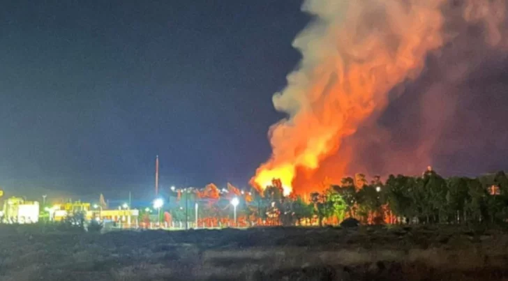 Incendio en el SUM de PECOM, ex YPF: la rápida intervención de Bomberos evitó que el fuego se propague