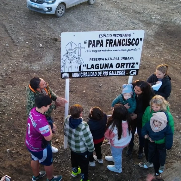 Avanza el proyecto para denominar “Papa Francisco” al espacio público de la Laguna Ortiz