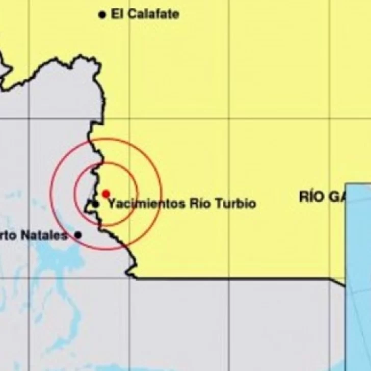 Un nuevo sismo de 3.8 se registró en Río Turbio y Puerto Natales en la noche del martes