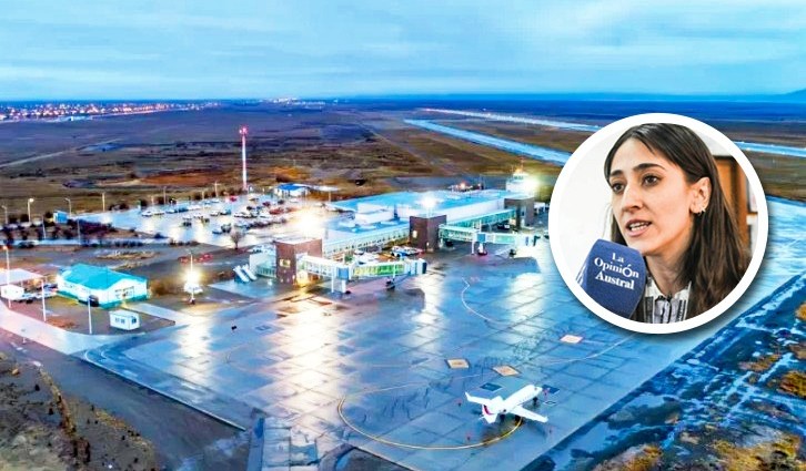 La secretaria de Turismo de Río Gallegos, Mercedes Neil, se refirió al cierre del aeropuerto. La secretaria de Turismo de Río Gallegos, Mercedes Neil, se refirió al cierre del aeropuerto.