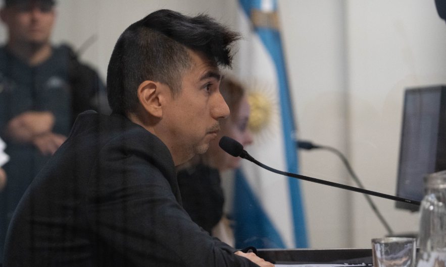  Federico Rocha, abogado defensor de González. (FOTO: LEANDRO FRANCO/LA OPINIÓN AUSTRAL)