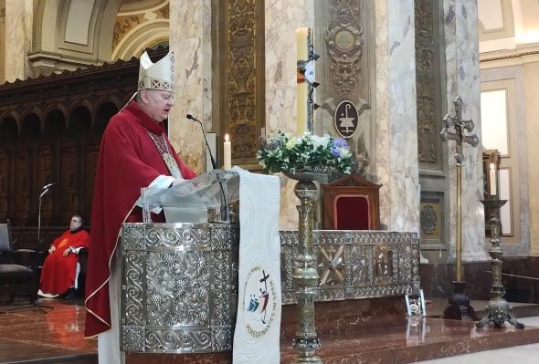Cónclave: “Ser papa es un honor y un sacrificio grande”, dijo nuncio apostólico Miroslaw Adamczyk