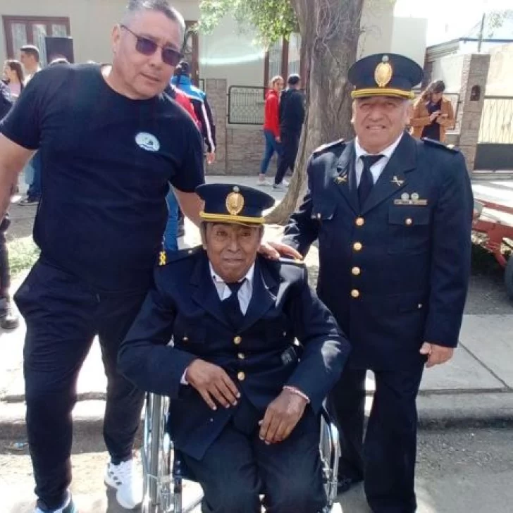Pesar en Río Gallegos por la muerte de Daniel Tocol, suboficial mayor retirado