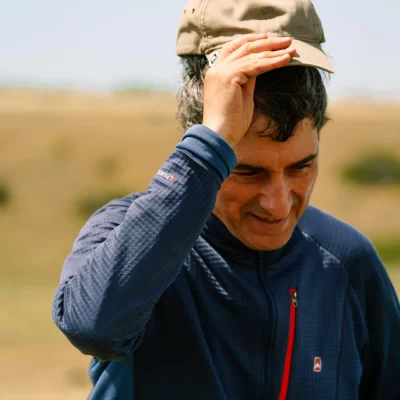 Carlos Talay, Carla Gotti y Omar Becerra, los campeones del golf en Río Gallegos