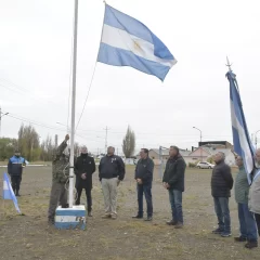 Con la presencia de un sobreviviente, Río Gallegos recordó a  los caídos del ARA General Belgrano