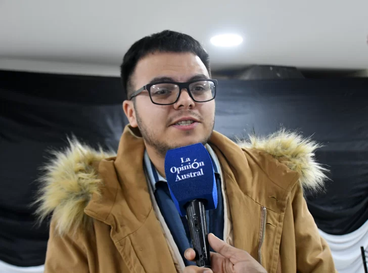  Mateo Brunetti, actual concejal en Puerto Deseado. FOTO: JOSÉ SILVA/LA OPINIÓN AUSTRAL