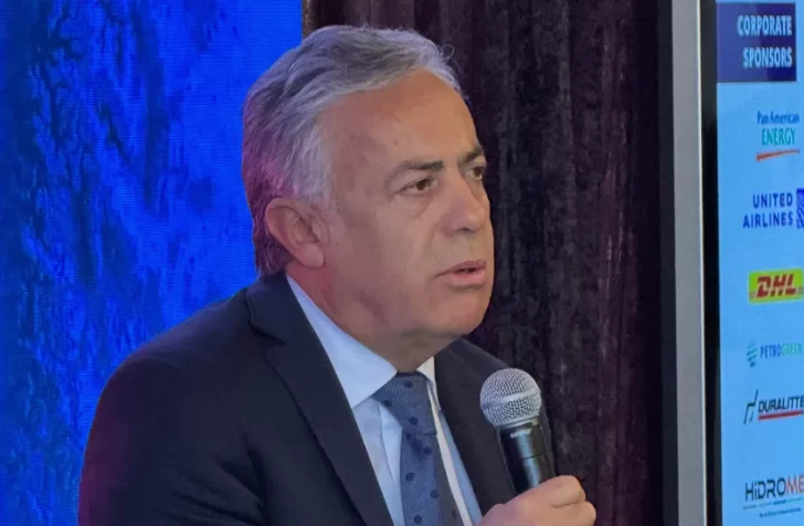 Desde Houston, Cornejo llamó a invertir en energía: “Mendoza tiene una diferencia sustancial”