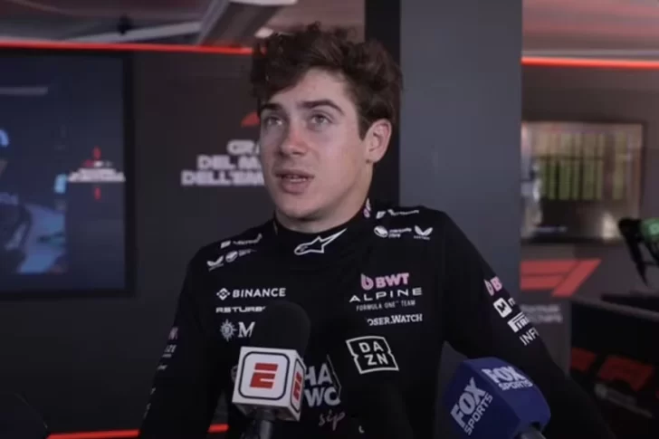 Franco Colapinto habló tras su accidente en la primera clasificación con Alpine en la Fórmula 1: mirá lo que dijo Alpine