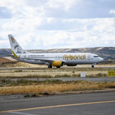 Flybondi canceló y suspendió todos los vuelos a Río Gallegos a partir del viernes 16 de mayo