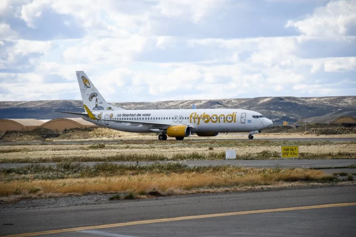 Flybondi canceló y suspendió todos los vuelos a Río Gallegos a partir del viernes 16 de mayo
