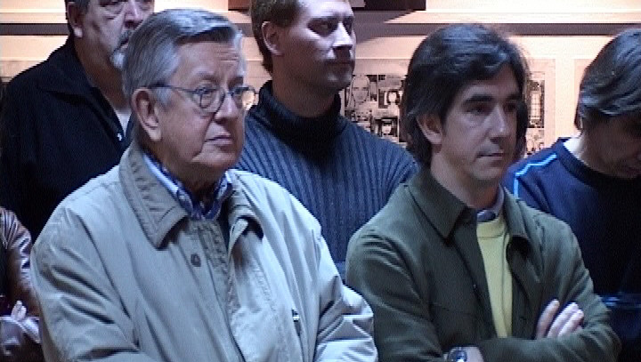  Solano López y Rubén Radosaldovich, subsecretario de Cultura. Foto: gentileza Pablo Baca