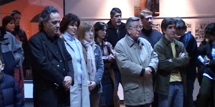  La inauguración de la muestra se realizó el 3 de septiembre de 2005. Foto: gentileza Pablo Baca