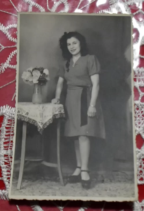 Juana Isabel Bonilla, de joven. Juana Isabel Bonilla, de joven.