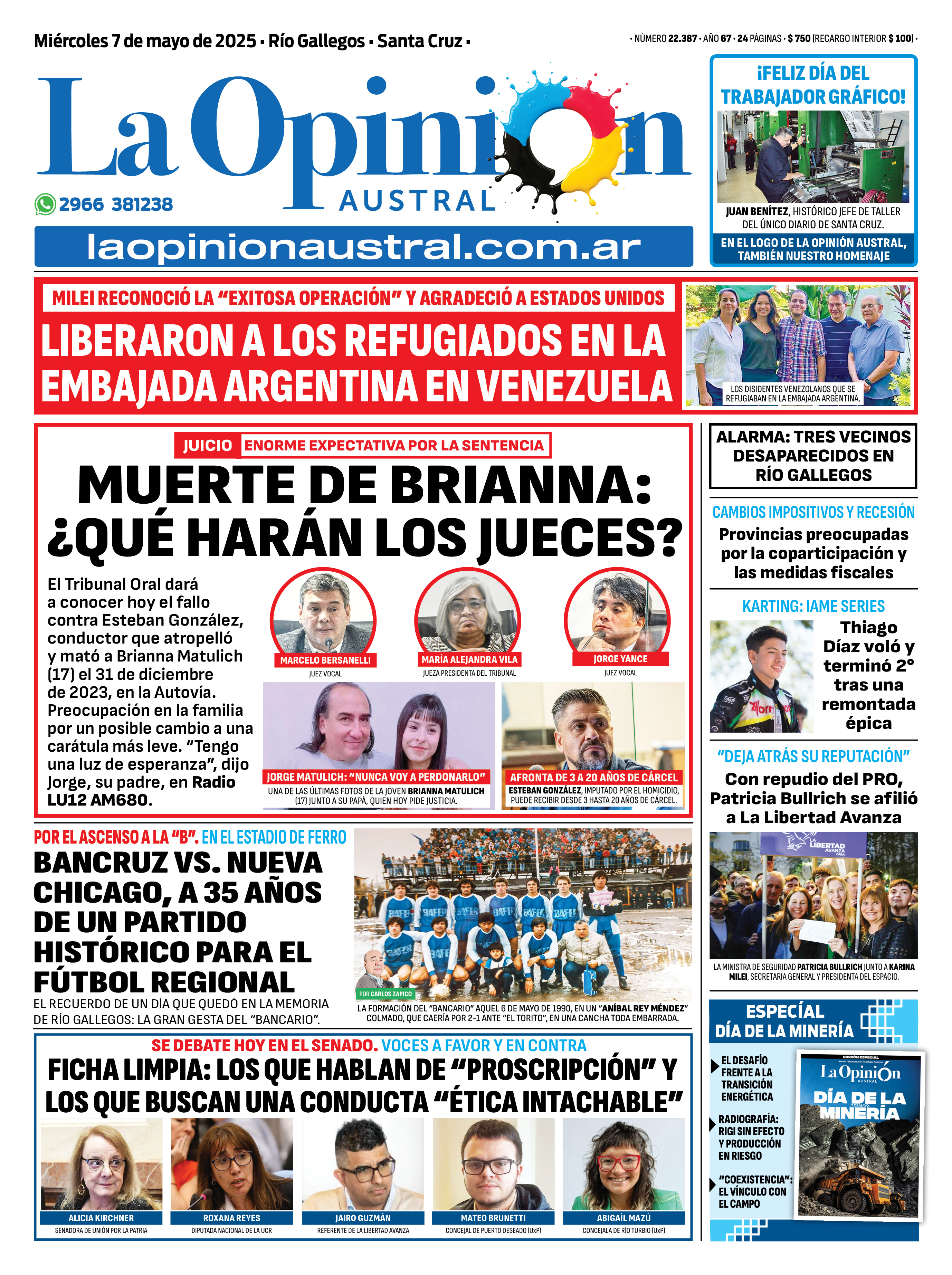 Muerte de Brianna Matulich: condenaron a 12 años de prisión a Esteban González, el bancario que la atropelló