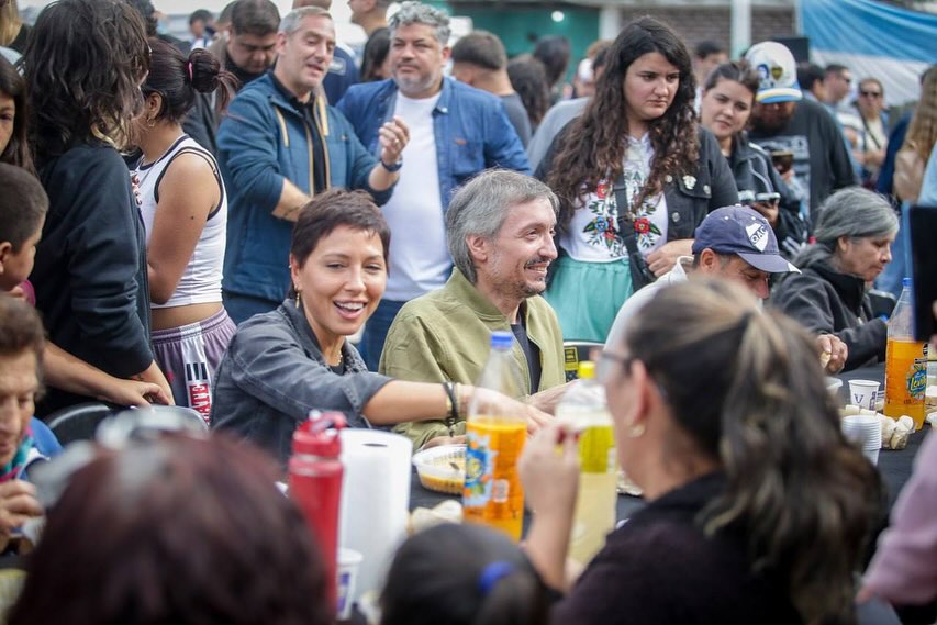  Mayra y Máximo participaron de un festival.