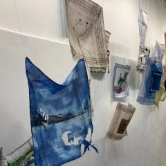 Artistas de Santa Cruz participan en “Pañuelo”, la muestra colectiva de la Patagonia