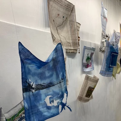 Artistas de Santa Cruz participan en “Pañuelo”, la muestra colectiva de la Patagonia