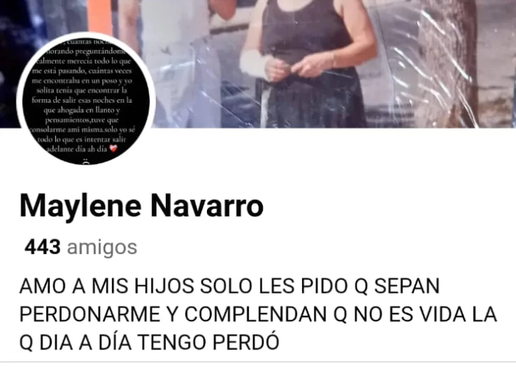  La cruda despedida en redes sociales de Ofelia Navarro, días antes de desaparecer.
